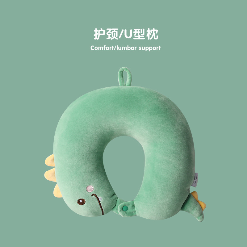 Picture of PP cotton u-shaped pillow travel pillow crystal velvet comfortable neck pillow office nap can add logo gift wholesale