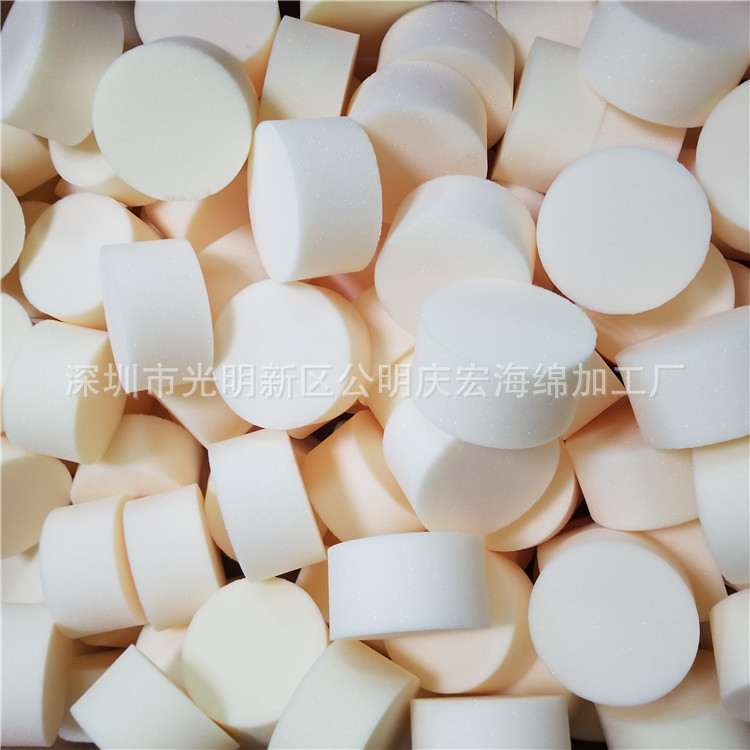in stock high density sponge column cleaning sponge projectile floor heating pipe cleaning sponge bullet cylindrical sponge