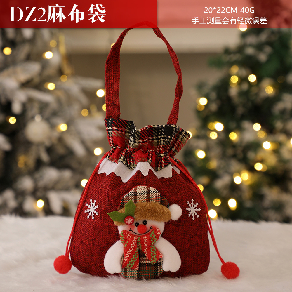 Picture of Christmas Gift Apple Bag Handbag Adult Children Children Christmas Gift Decoration High-end Gift Bag