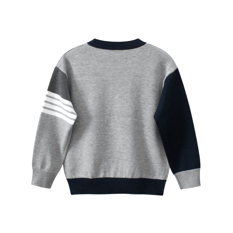 27Kids K-Style of Kidsren's Clothing Wholesale Spring New 2025 Kidsren's Knitwears Baby Clothes Knitwears Live Supply