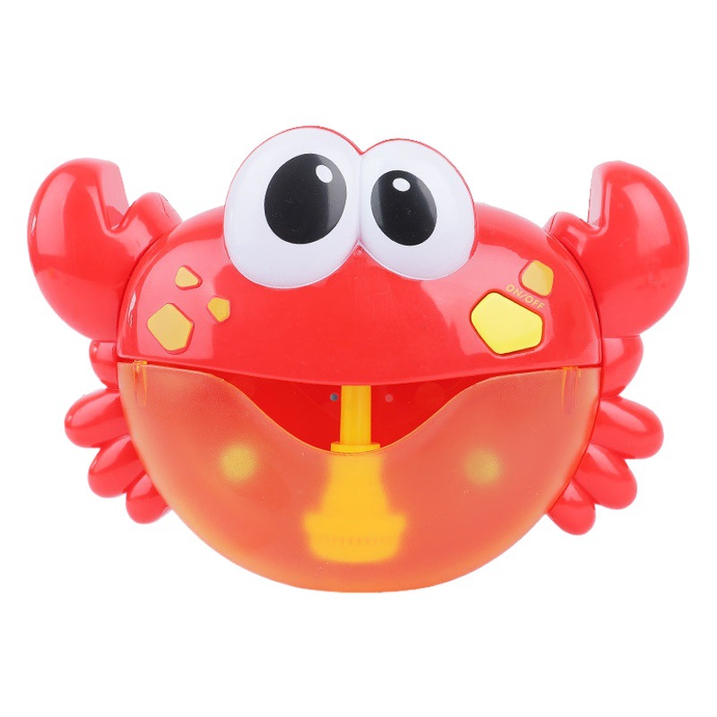 Douyin Popular Bubble Crab Kidsren's Frog Music Bath Bathroom Baby Bubble Machine Electric Water Toy
