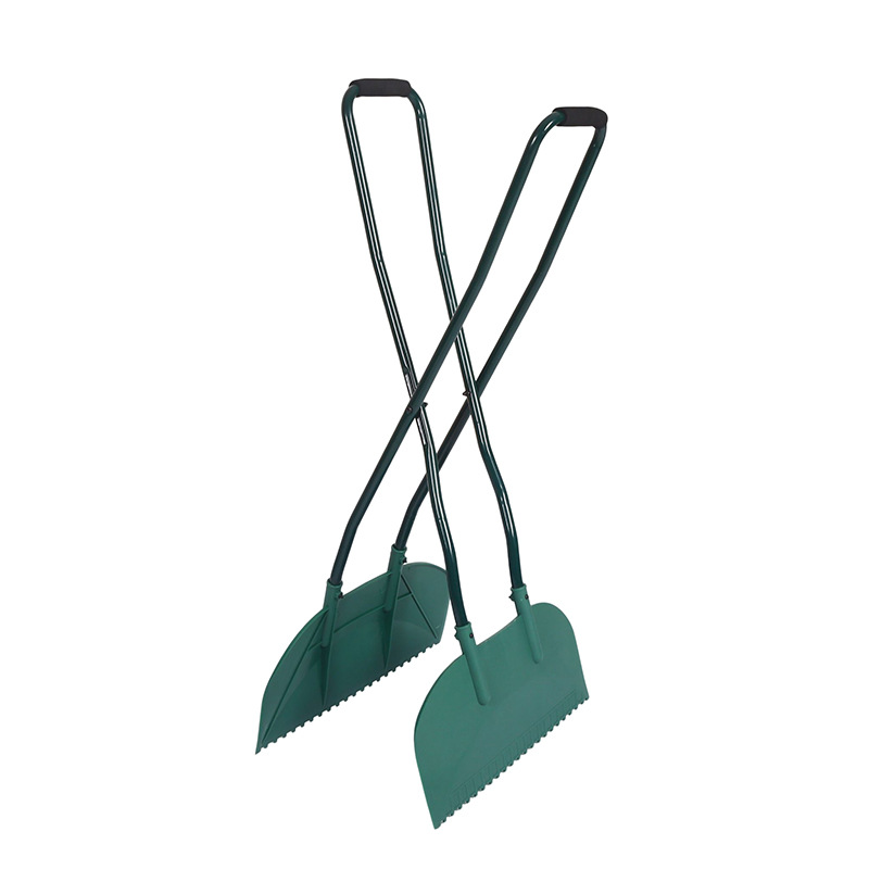 Cross Border Leaf Clamp Extended Manual Leaf Rake Amazon Fallen Leaves Collection Finishing Rake Gardening Stainless Steel Rake