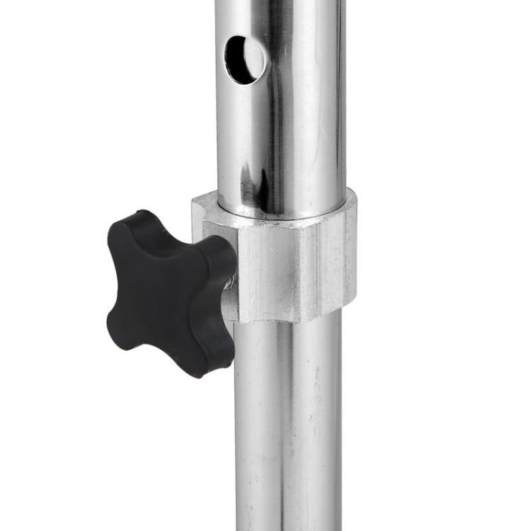 Picture of Wholesale all stainless steel four-corner walking stick four-leg walking stick for the elderly retractable adjustable walking aid for the elderly