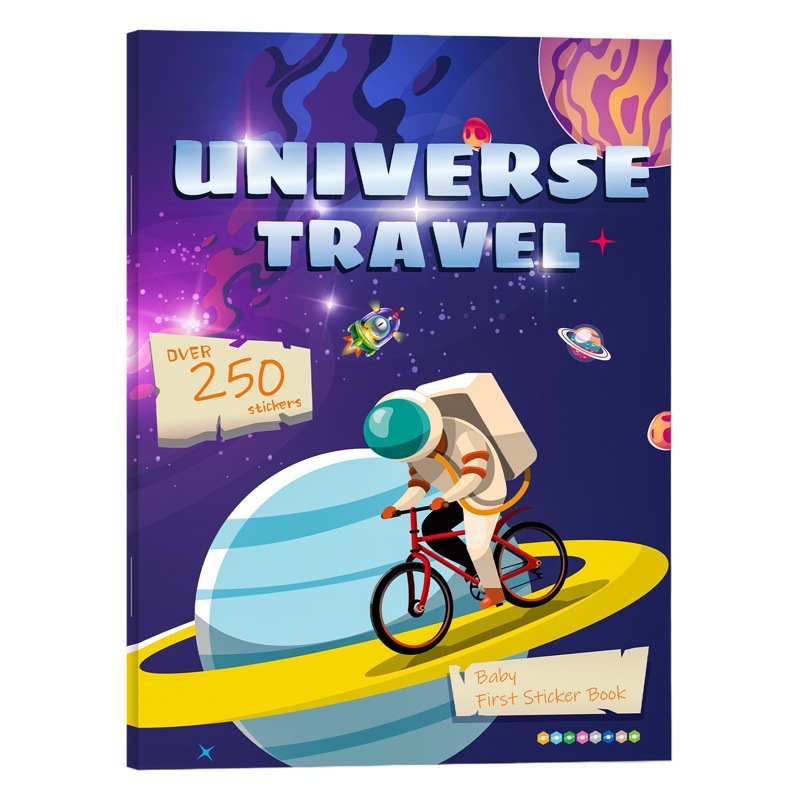 Selling 5 New Cross-border Sticker Books Amazon Children's Enlightening Quiet Books Mation Potential Development
