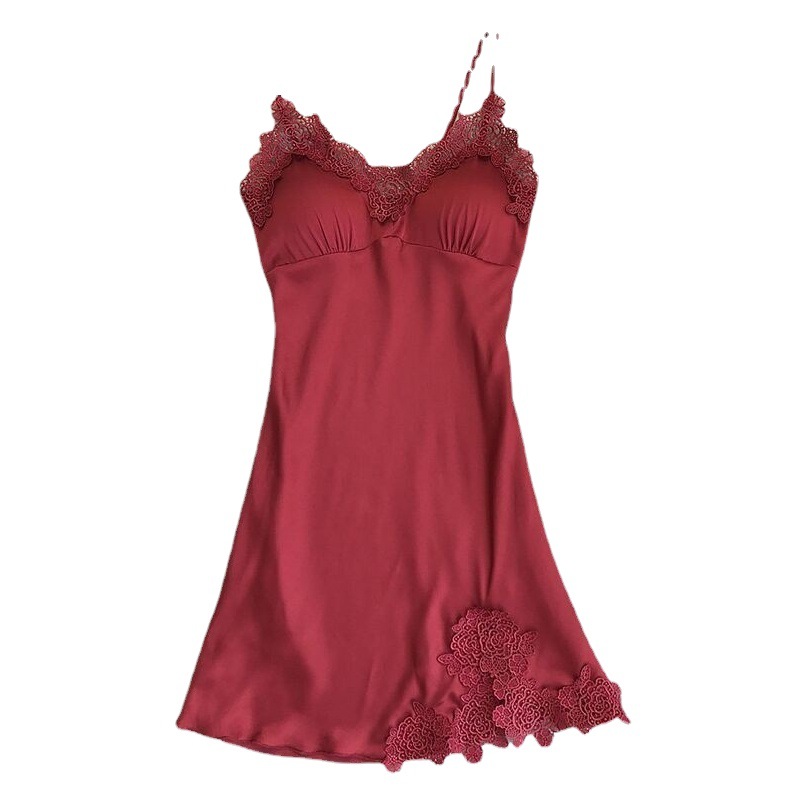 2018 New Products in Europe and the United States foreign trade multicolor sexy suspenders home nightgown manufacturers wholesale