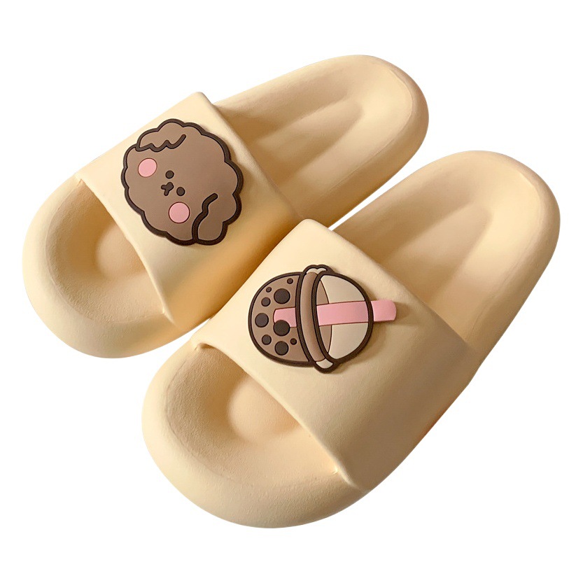 Wholesale Slippers Women's Summer Indoor Home and Household Bathing Non-slip Mute Thick Slippers Men's Slippers