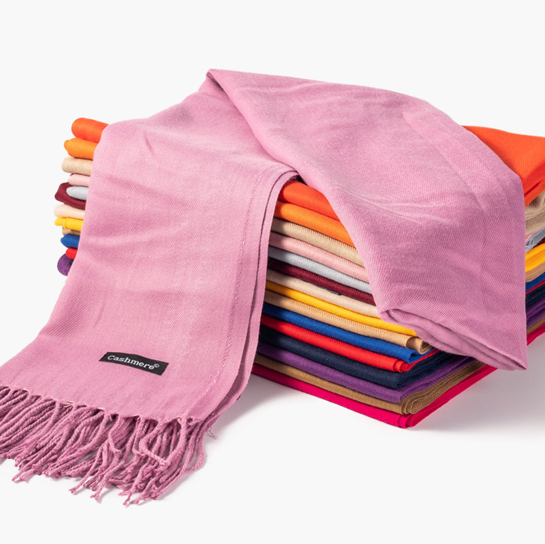 Picture of Imitation Cashmere Scarf for Women in Autumn and Winter, Warm Outer Wear, Japanese and Korean Sweet Gift, Fashionable Shawl, Factory Direct Sales, Cashmere Texture