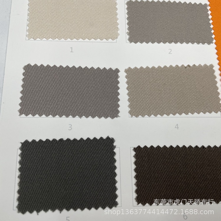 Picture of Spot supply woven twill cotton 128*60 twill yarn card 21-16128*60 twill singed Cotton