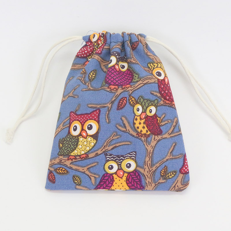 Cute Creative Cotton Bag Printable Logo Advertising Pattern Portable Canvas Bag Cotton Bag Environmentally Friendly Small Cloth Bag