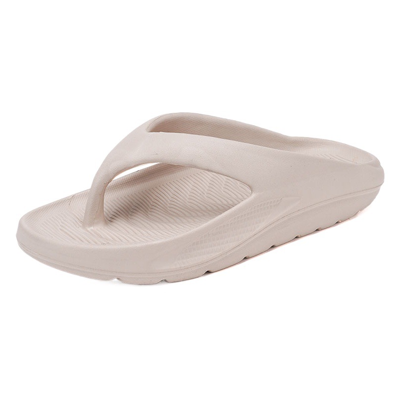 Flip-Flops Men's High-Bottom 2024 New Summer Wear-Resistant Non-Slip Home Outdoor Thick-Soled Beach Sandals for Women