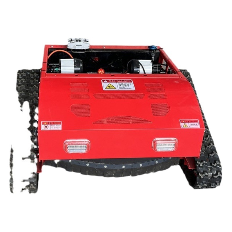 Crawler remote control mower automatic multi-function wireless small household Orchard weeding broken mower