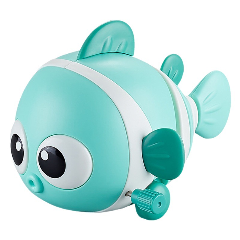 Clockwork Winding Animal Swinging Fish Running Chain Baby Puzzle Shake Sound Internet Celebrity Toy Baby Gift