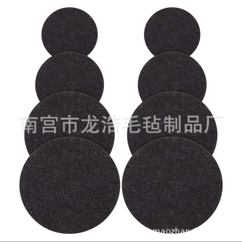 Amazon Cross Border Felt Coaster Mat Double Sided Round Absorbent Tray Flower Pot Mat Indoor and Outdoor Plant Mat