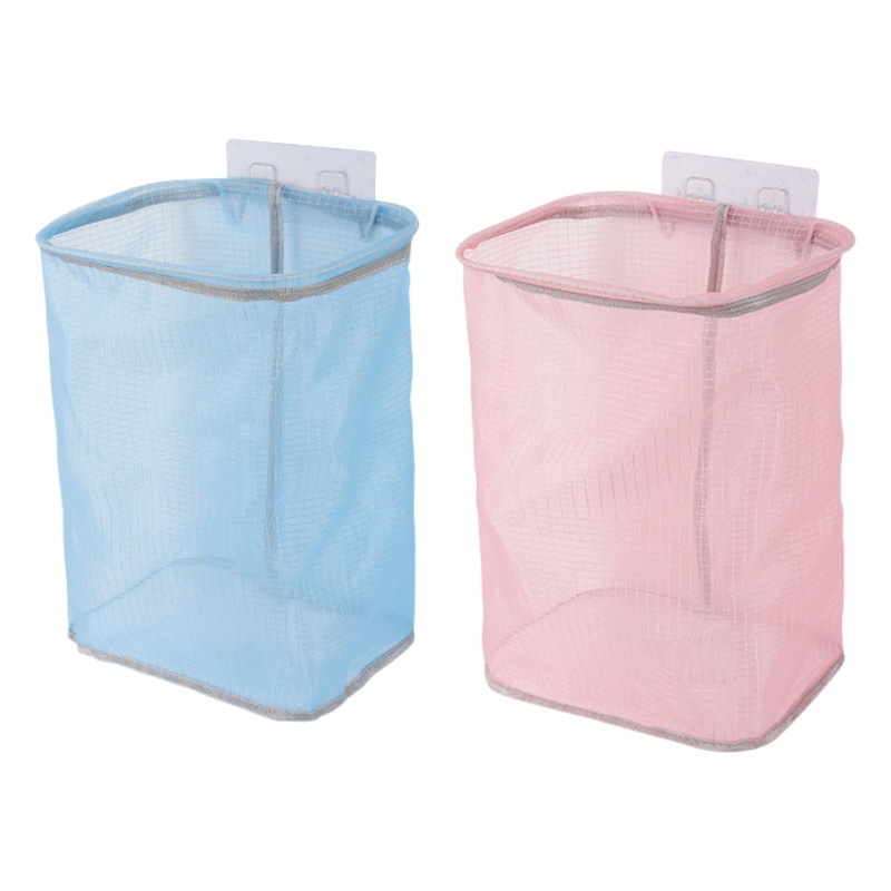 Dirty Clothes Basket Household Mesh Dirty Clothes Laundry Basket Large Toy Storage Wall Hanging Dirt Basket Storage Basket