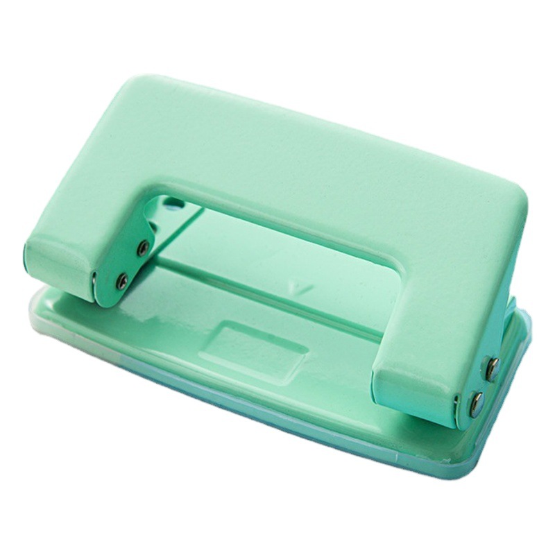 In stock wholesale loose-leaf round double hole puncher student DIY hand account puncher small 6mm round hole puncher