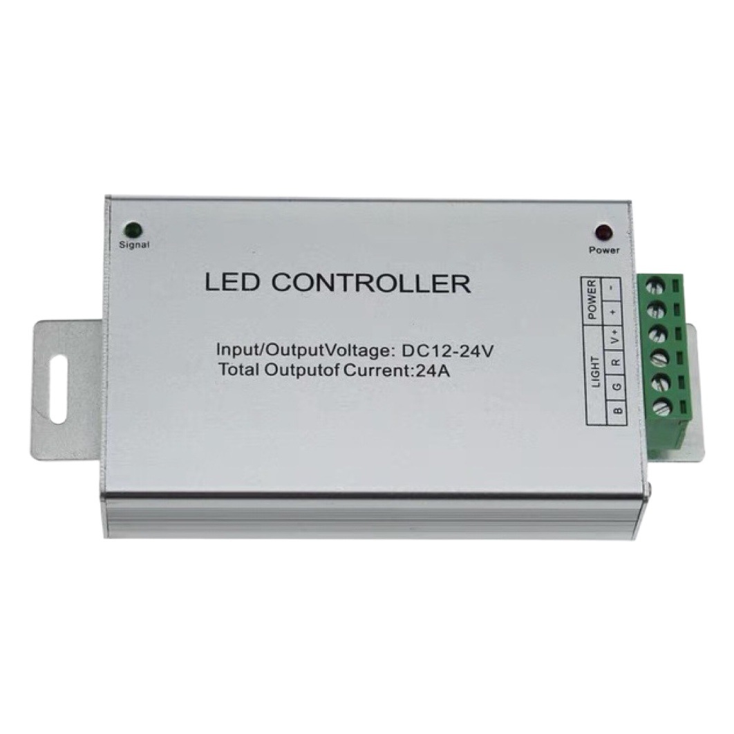 4 Key 24A controller, RF wireless radio frequency 24A controller, LED light bar controller 12-24V