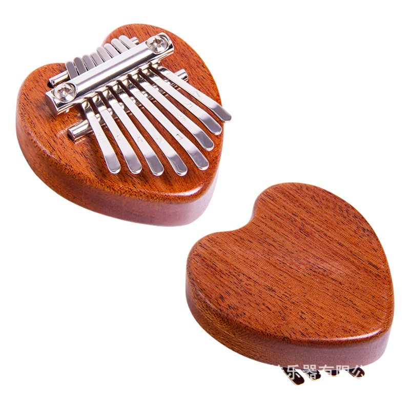8-tone mini thumb piano Crystal small cute easy to carry internet celebrity mini pendant small musical instrument