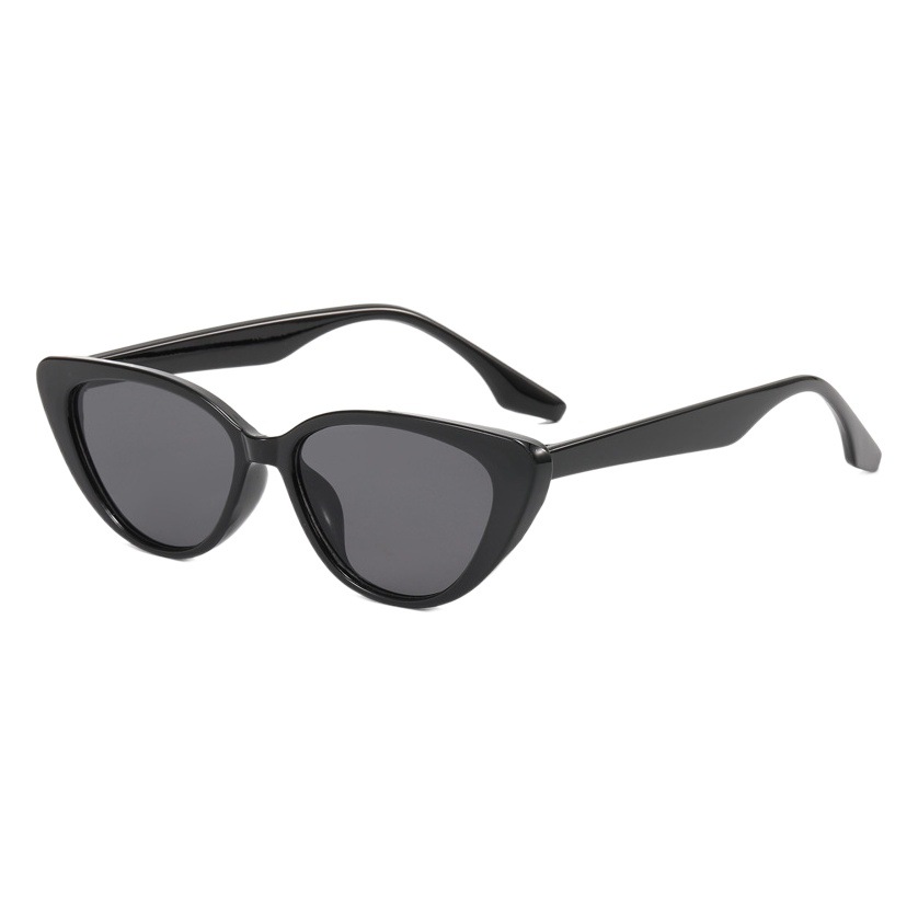 Picture of Pink Cat's Eye Sunglasses Women's Tea-colored Summer High-end New Style Sunglasses Men's Sunscreen Internet Popular Retro Fashionable Glasses