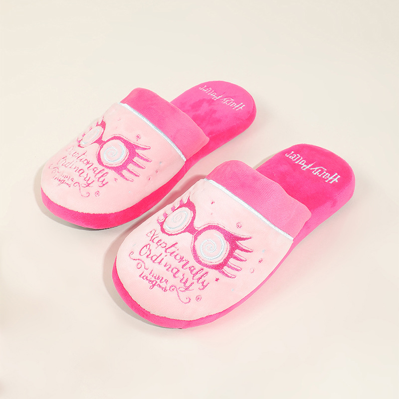Thickened Cross-Border E-Commerce Amazon Cartoon Home Slippers for Men and Women Indoor and Outdoor Warm Slippers Cotton Slippers in Stock