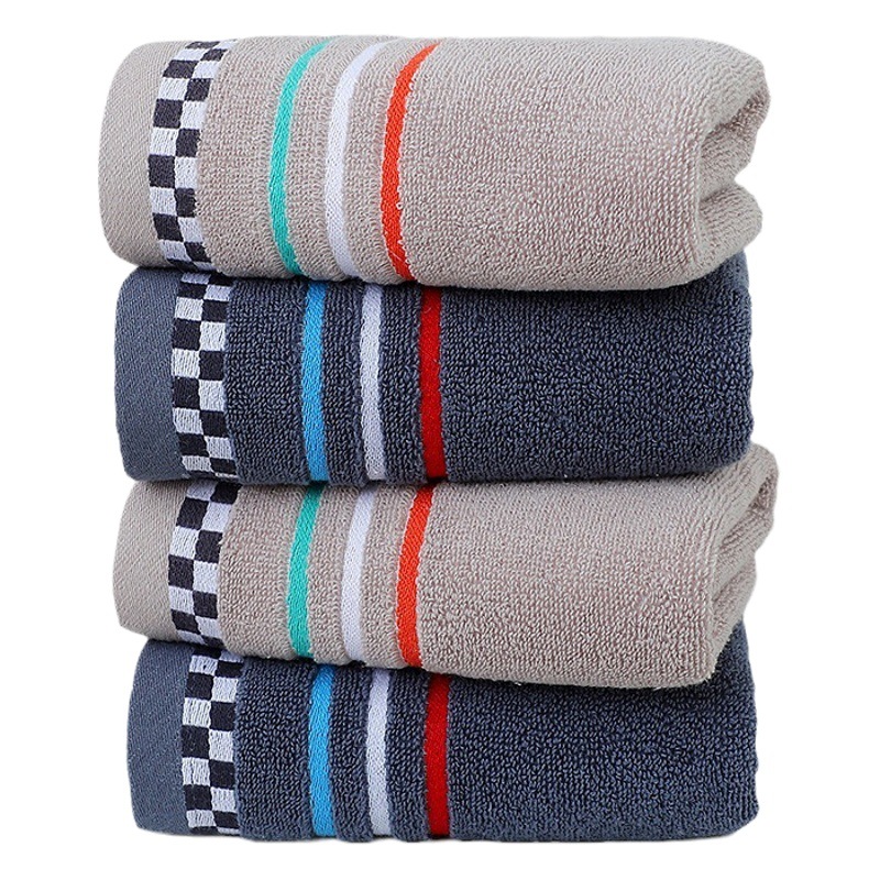 Gaoyang Pure Cotton Towel, Absorbent for Face Washing, Household Adult Face Towel, Gift Towel, Custom Polyester-Cotton Wholesale Cross-Border