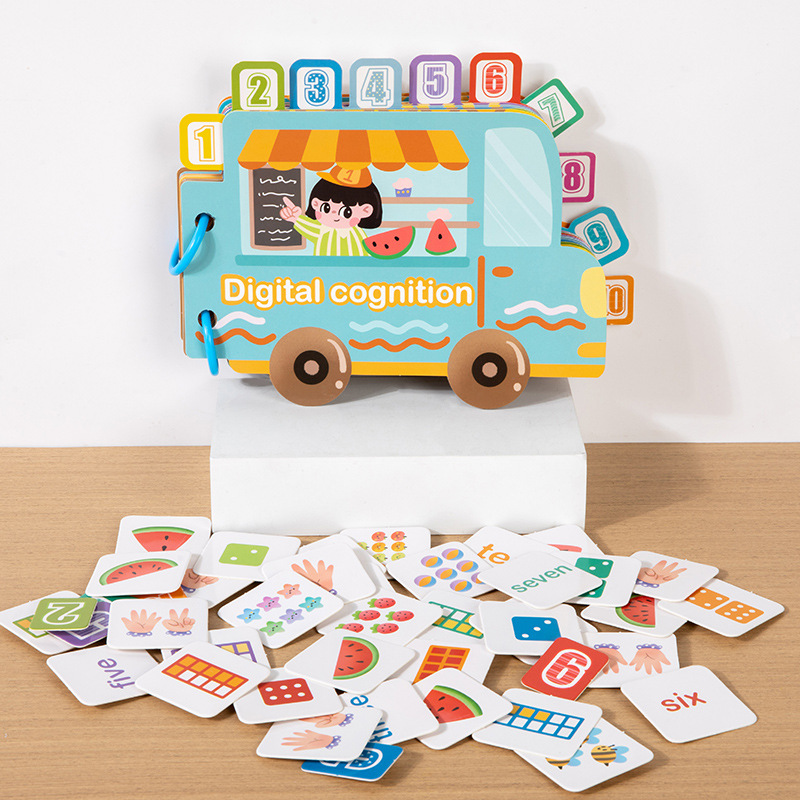 Picture of Cross-border Children's Early Education Enlightenment Quiet Paste Book Toys Handmade Material Bag Educational Toys Baby Sticker Book