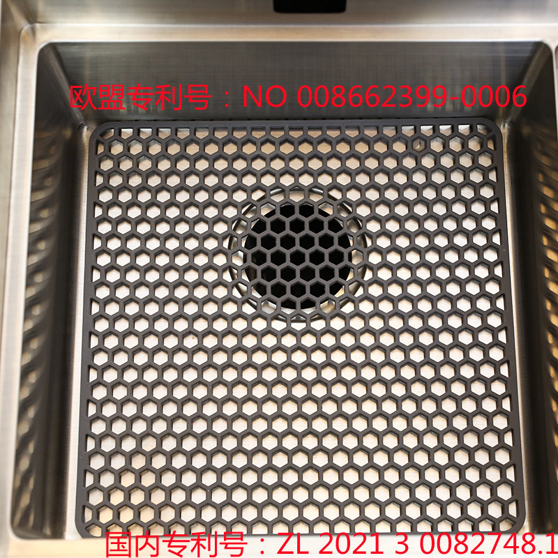 Amazon Hot Cross-border Hot Supply Silicone Sink Drain Hollow Kitchen Filter Splash-proof Mat