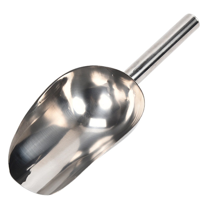 Wholesale 430 stainless steel middle nest bucket shovel soil transplanting shovel grain fertilization polishing glossy shovel thickened multi-purpose shovel