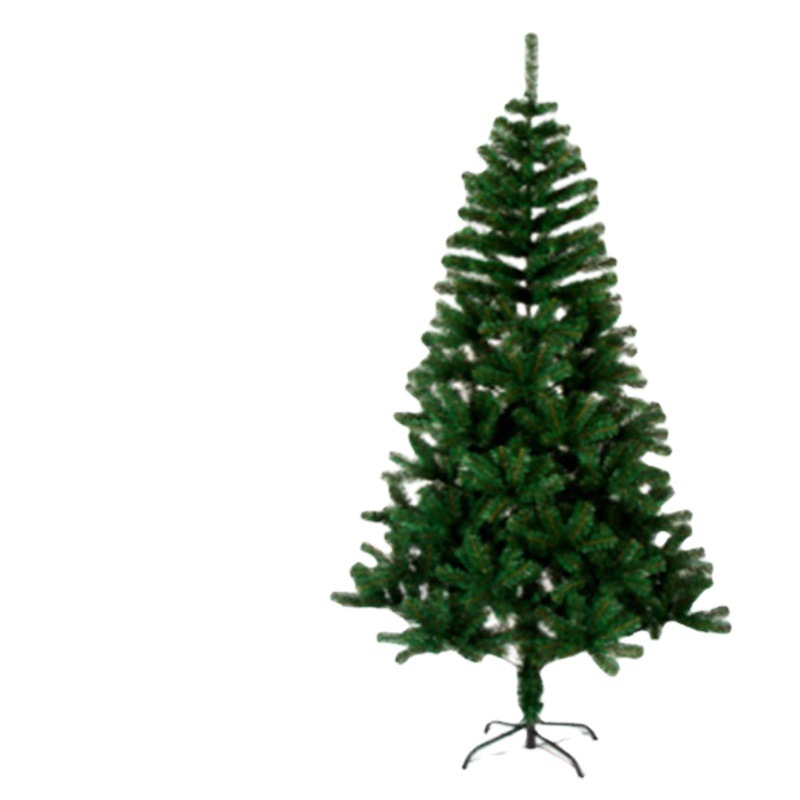 Cross-border in stock encrypted green pvc Christmas tree merchants super home Christmas holiday decoration simulation tree factory wholesale
