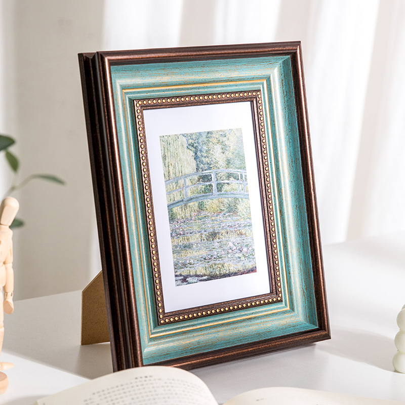 Picture of Wholesale Large Photo Frame Wall Hanging A3 Business License 4K Sketch Mounted Picture Frame Outer Frame Puzzle Frame Any Size
