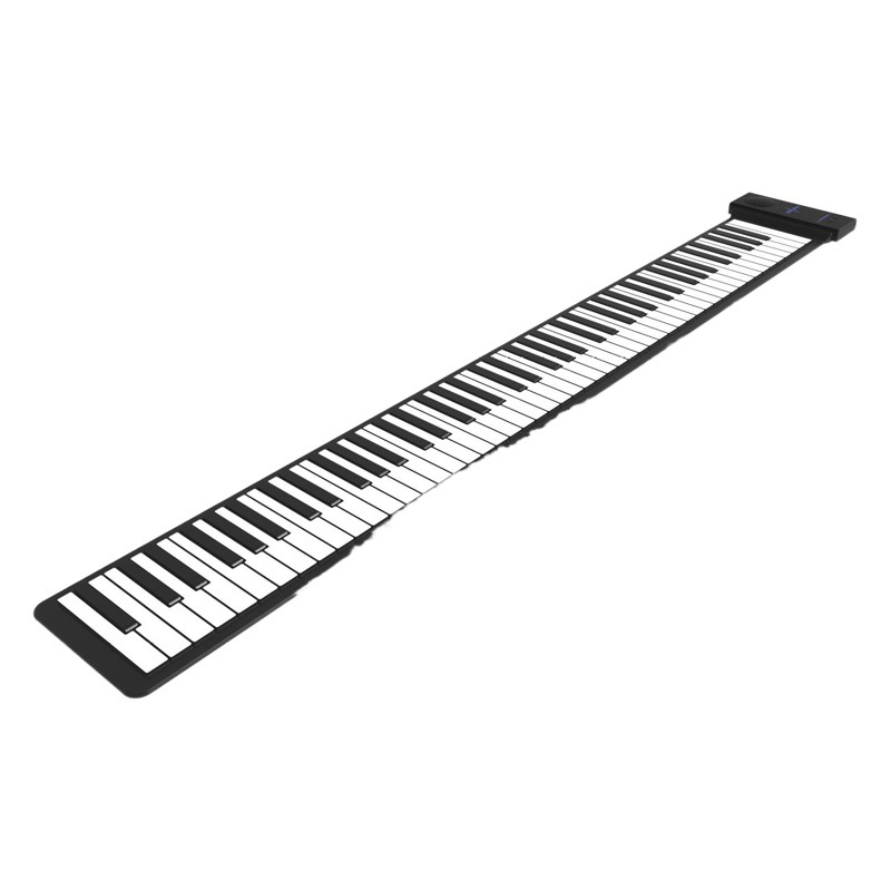 Hand-rolled piano 88-key thick professional version with external keyboard folding simulation adult practice portable electronic organ