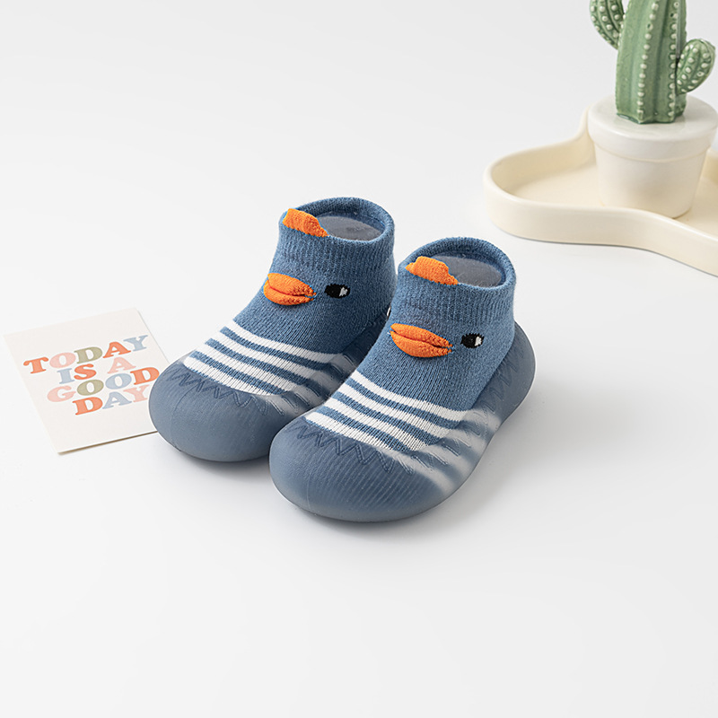 Picture of Infant Toddler Shoes and Socks, Spring and Autumn Thin Style, Baby Anti-Falling, Anti-Collision, Anti-Slip, Soft Sole, Wear-Resistant Floor Shoes
