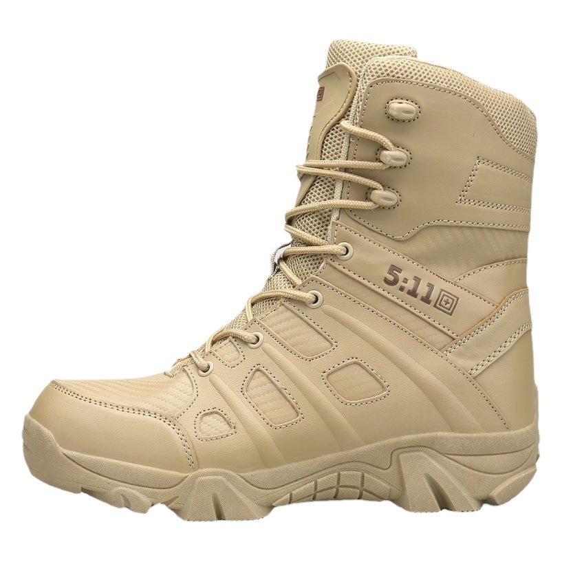 Special forces combat boots cross-border AliExpress plus size men's shoes No. 46 high-top outdoor high waist tactical mountaineering military boots 47