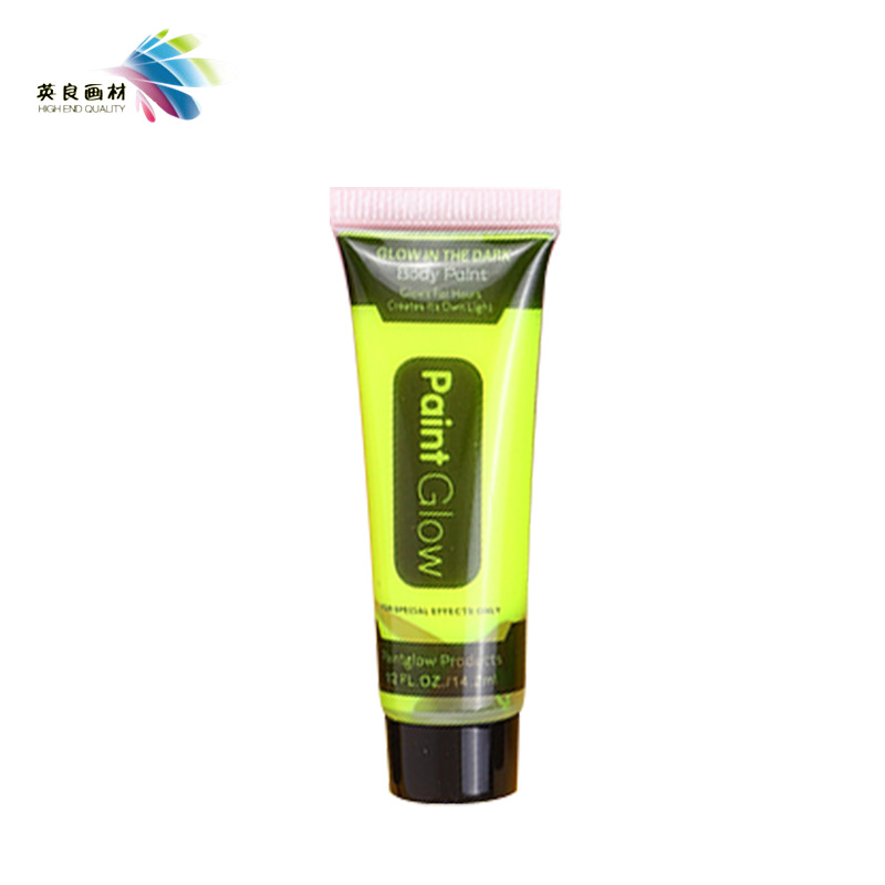 Picture of Cross-border water-based fluorescent face paint fluorescent paint hand-painted paint Halloween face painting diy paint wholesale