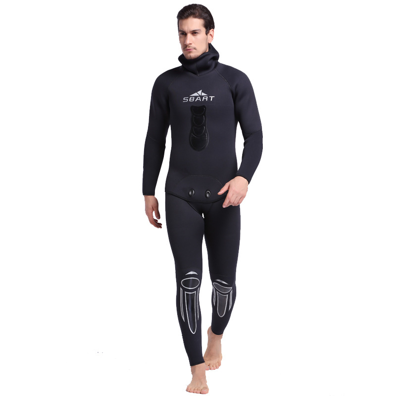 Picture of Sharbat 5MM rubber diving suit warm winter swimming long sleeve one-piece two-piece swimsuit thickened jellyfish suit