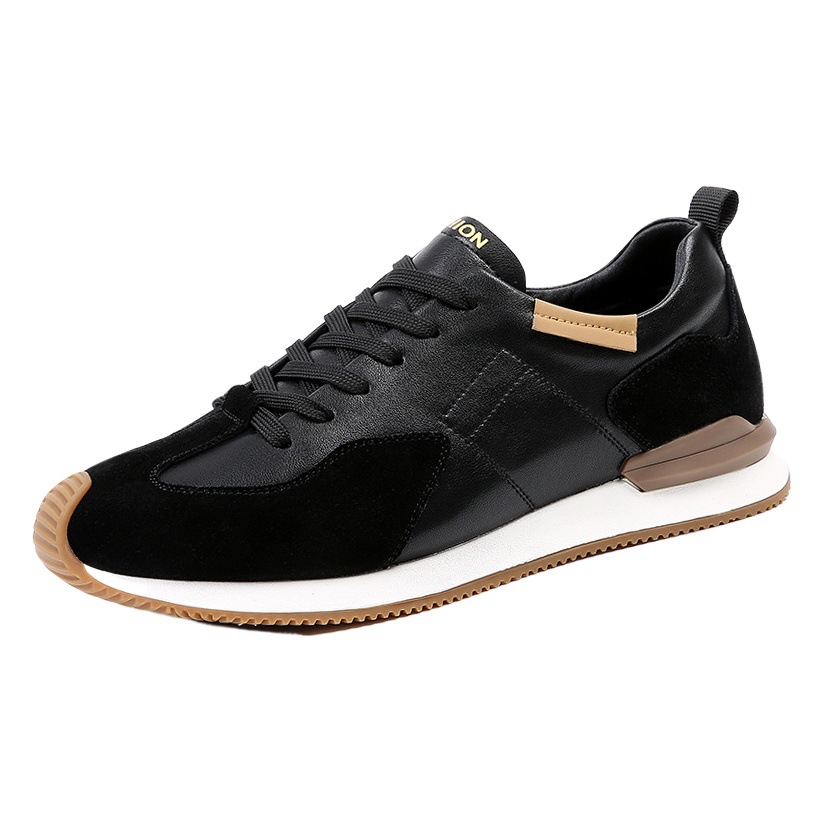 Shoes Men's Breathable Summer Men's Shoes Sports Shoes Men's Casual Shoes Genuine Leather White Shoes Men's Shoes Versatile Forrest Gump Shoes