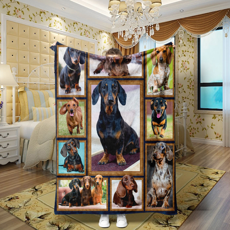 Picture of Family love teachers and students girlfriends love message flannel blanket summer air conditioning blanket autumn and winter nap printing blanket