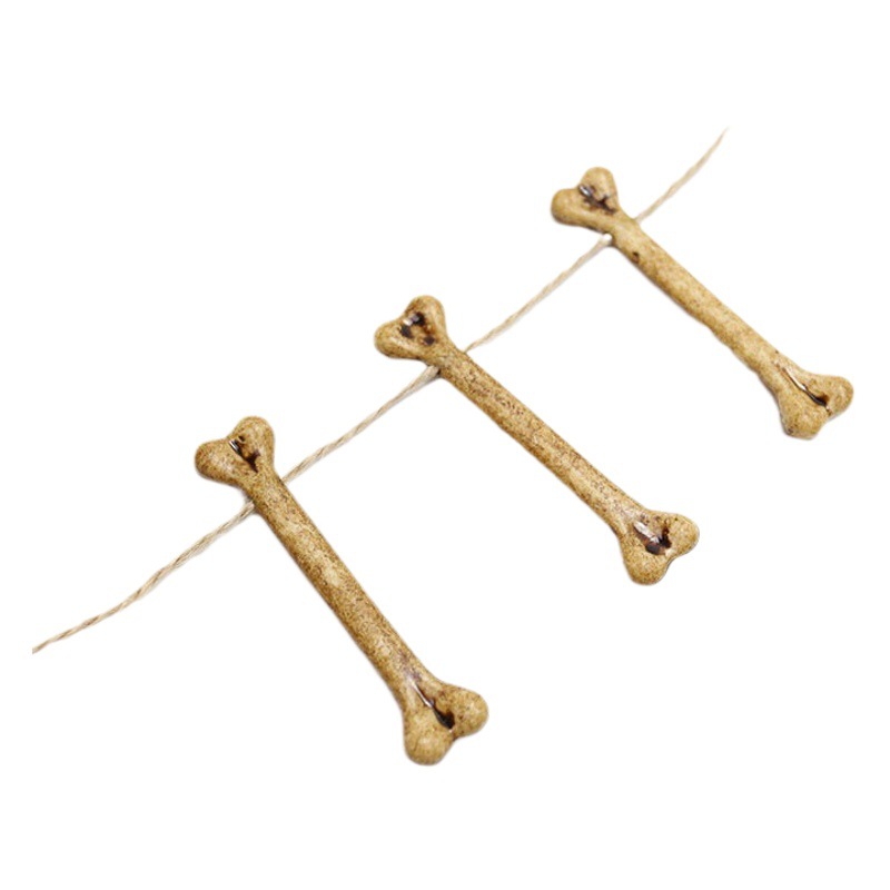 Picture of Zilin Cross-border Amazon Dead Day Halloween Gadgets DIY decorations with holes bones can be threaded bones