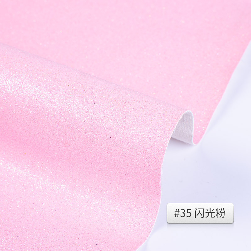 Picture of Glitter Cloth Pu Leather Fabric Glitter Christmas Glitter Sequin Textile Leather Glitter Clothing Accessories