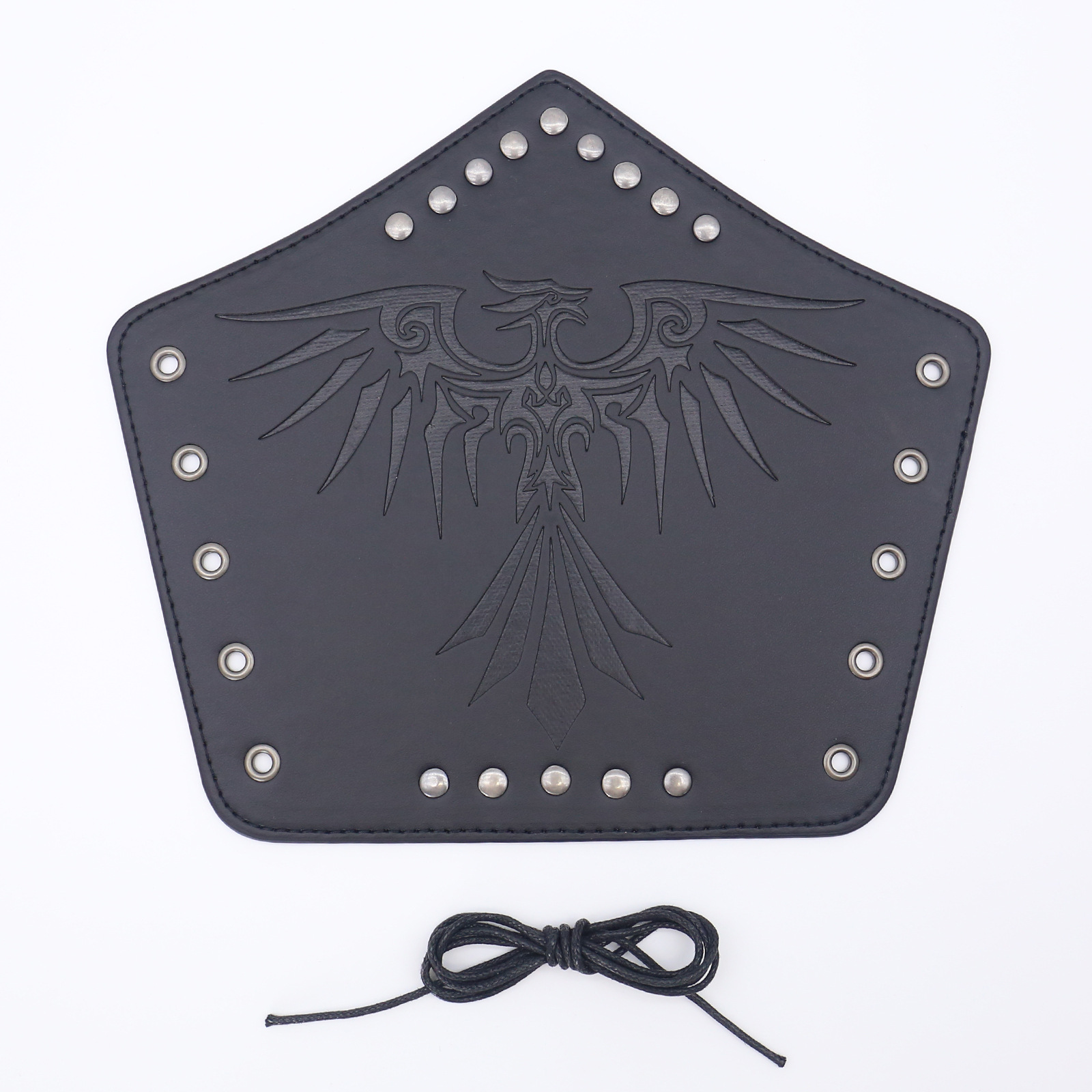 Picture of Cross-border Medieval Men's Leather Bracer Retro Punk Hand Guard Carnival cosplay Costume Accessories Arm Guard