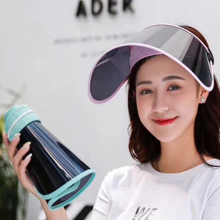 Anti-ultraviolet Sun Hat Roll-up Sun Hat Women's Summer Outdoor Electric Vehicle Face-Covering Sun Hat