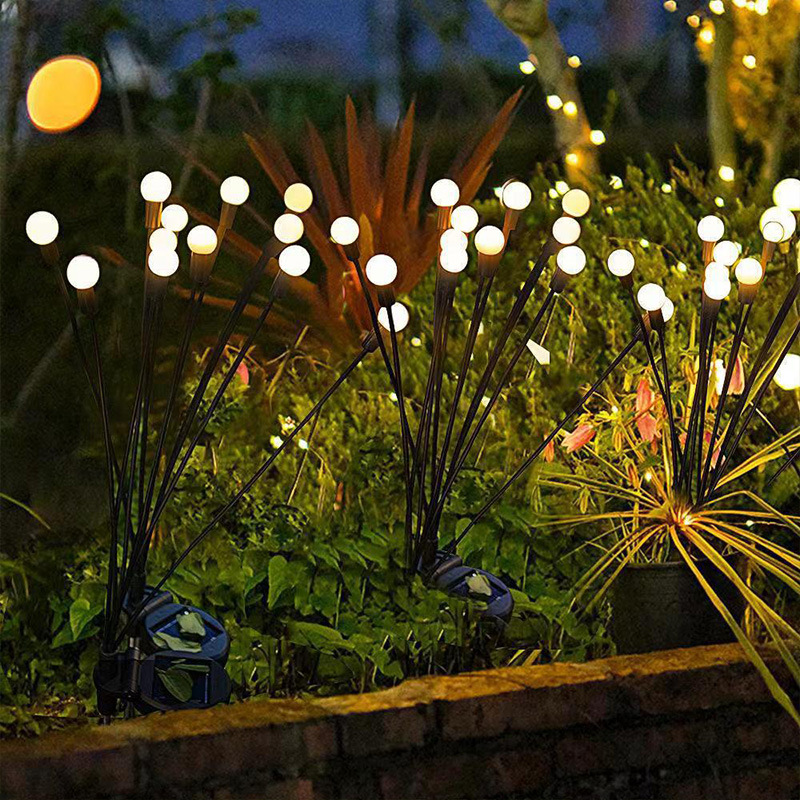 Picture of Outdoor Waterproof Solar Firefly Ground Lamp Atmosphere Lamp Landscape Lamp Lawn Lamp Solar Outdoor Garden Lamp