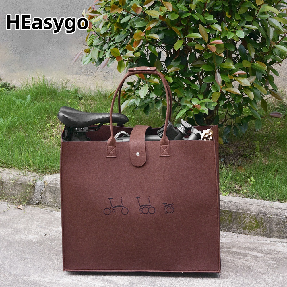 Handbag Storage Bag High-speed Rail Subway Security Light Whole Car Bag Suitable for Brompton Small Cloth Folding Bicycle