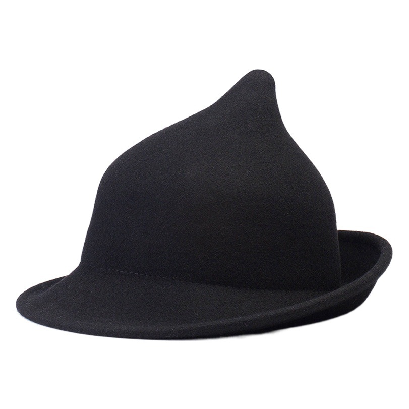 European and American Style Autumn and Winter Casual Unisex Outdoor Warm Wool Cuffed Magic Hat Personalized Trendy Hat