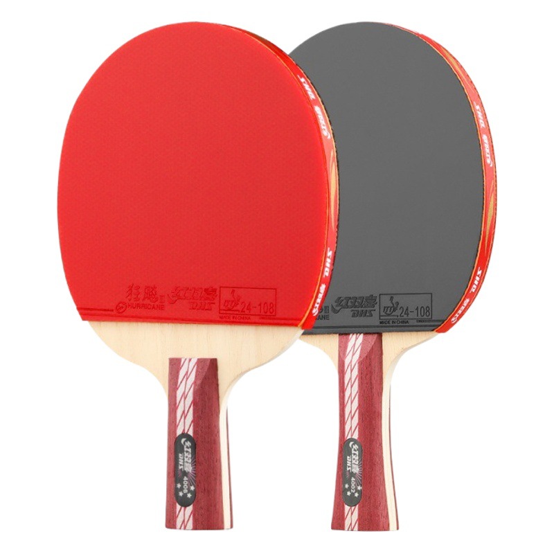 Double Happiness Table Tennis Racket Double Shot Samsung Beginner Type Iii Straight Shot Horizontal Shot Nine-Star Professional Single Shot Wholesale