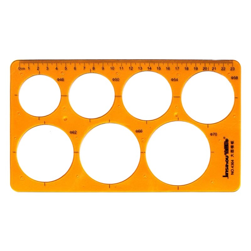 Picture of Golden Monkey Template Ruler Drawing Design Curve Circle Oval Chemical Electrician Radius Indoor Architectural Furniture