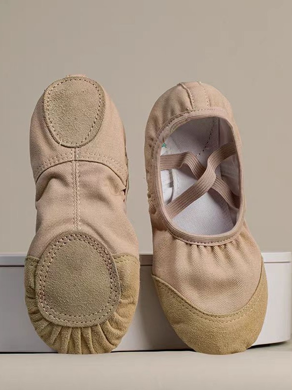 New Sheepskin Dance Shoes, Soft-Soled Practice Ballet Shoes, Children's Dance Shoes, Girls' Non-Tiring Feet, Non-Slip