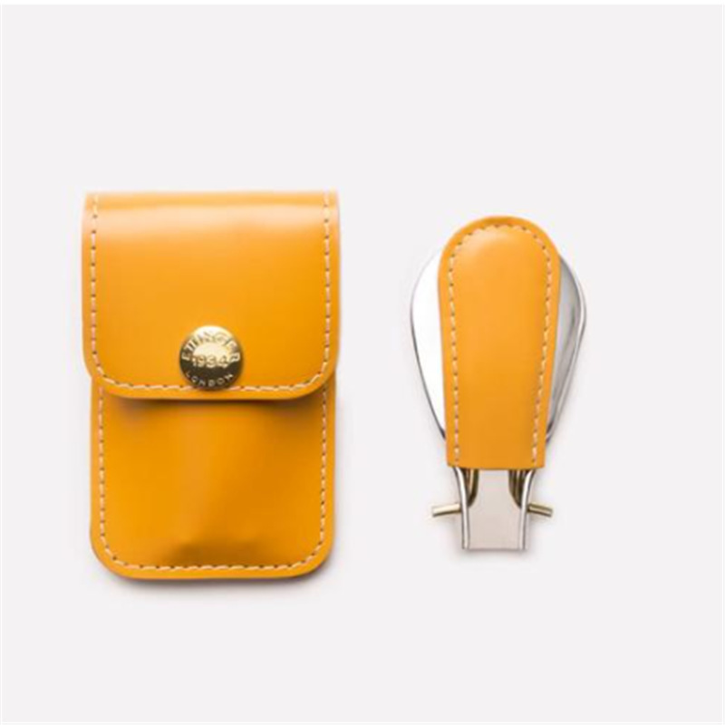 Picture of Spot Stainless Steel Folding Shoe Puller Pu Leather Small Bag Keychain Lazy Shoe Puller Shoe Puller Shoe Puller