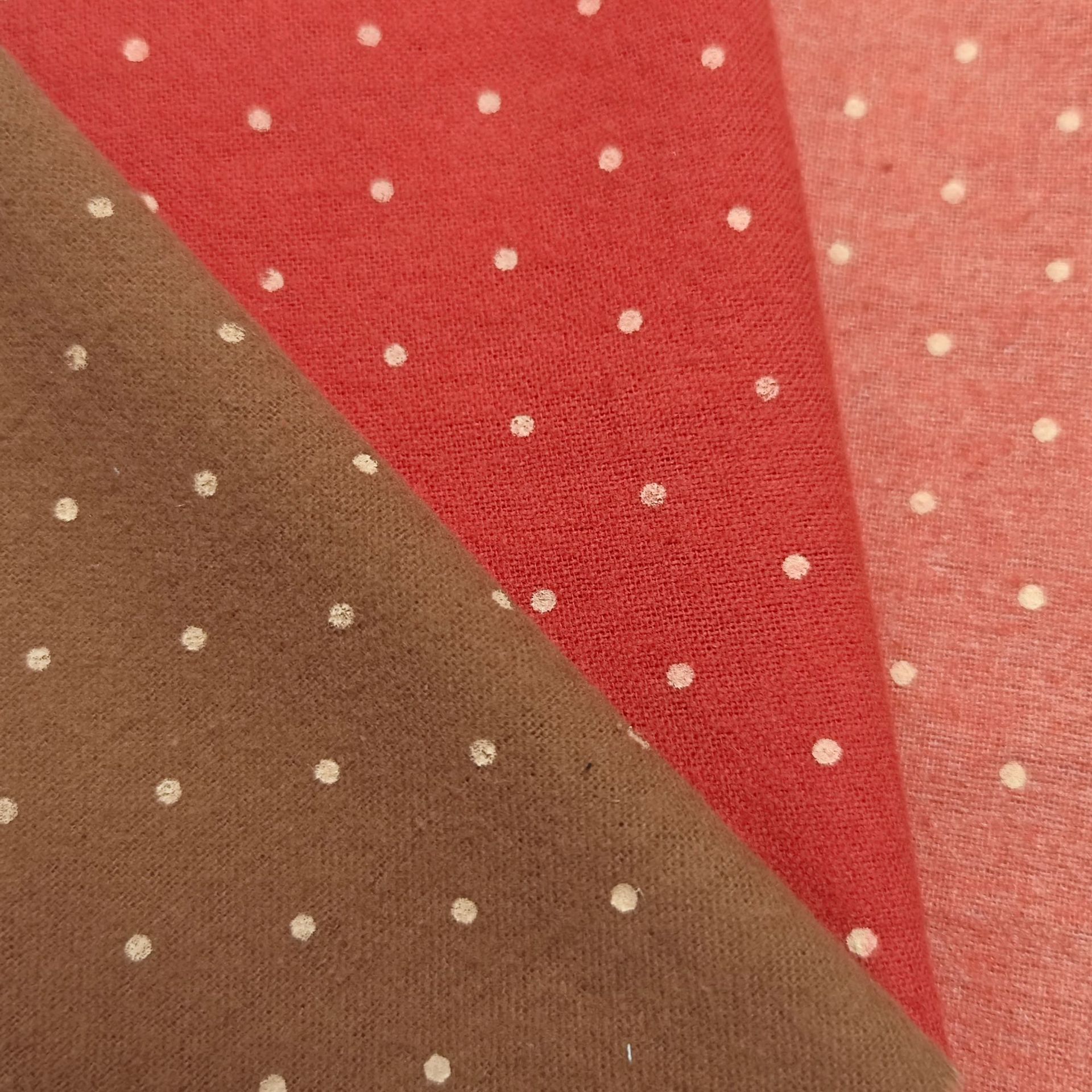 Picture of Autumn and Winter Cotton Sanding Modern 0.2 Dot Printed Fabric Jacket Skirt Children's Clothing Hanfu Fabric Home Boutique