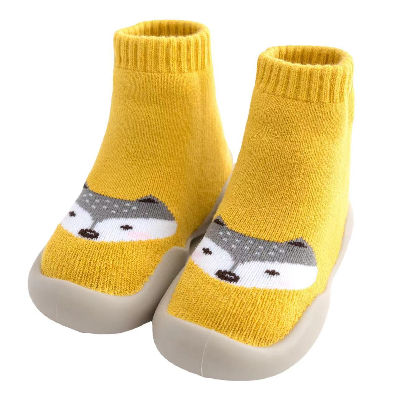 Picture of Baby Toddler Shoes Soft Sole Non-slip Spring Autumn and Winter Baby Socks Shoes Indoor Walking Early Education Breathable Shoes for Infants