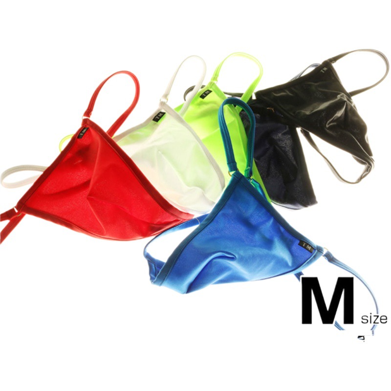 New Men's One-piece Sexy Iron Ring Thong Men's Fashionable Breathable Hollow-out T-pants Alternative Underwear
